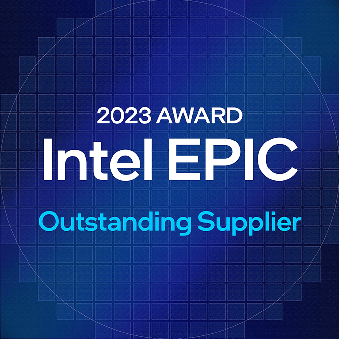 Intel’s 2023 EPIC Outstanding Supplier Award