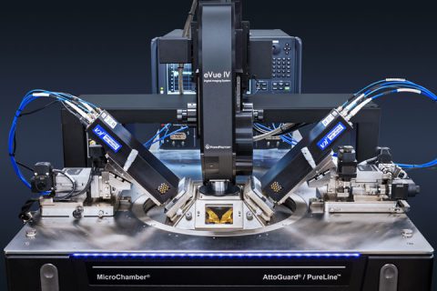 Autonomous RF Measurement Assistant with T-Wave Probes and VDI Mini Frequency Extenders on 200 mm Probe Station SUMMIT200