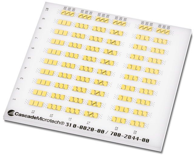 Contact Calibration Substrates for Pyramid Probes