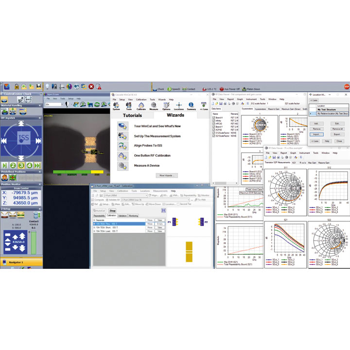 WinCal XE On-wafer RF Measurement Calibration Software