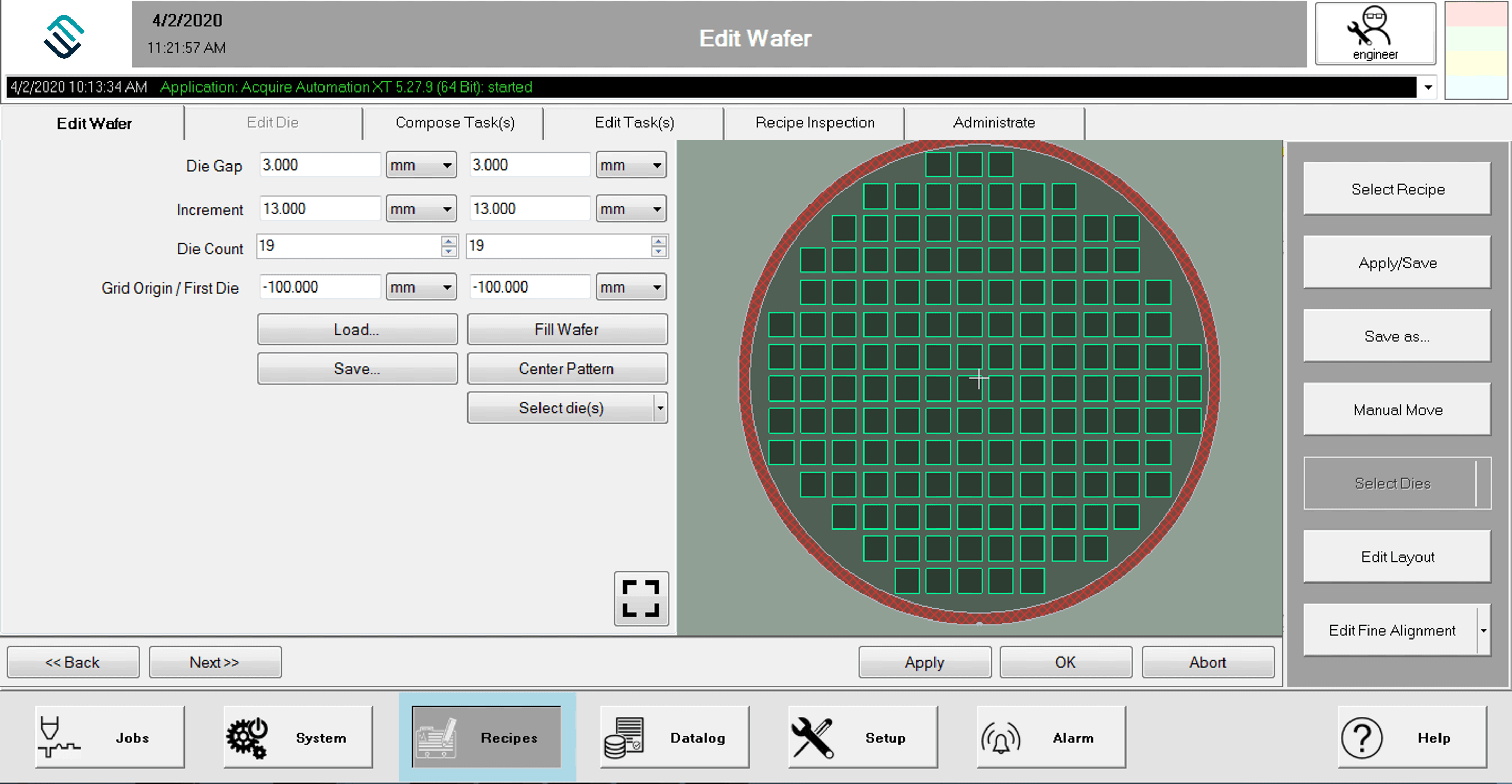 FRT Metrology - Acquire Automation XT Software