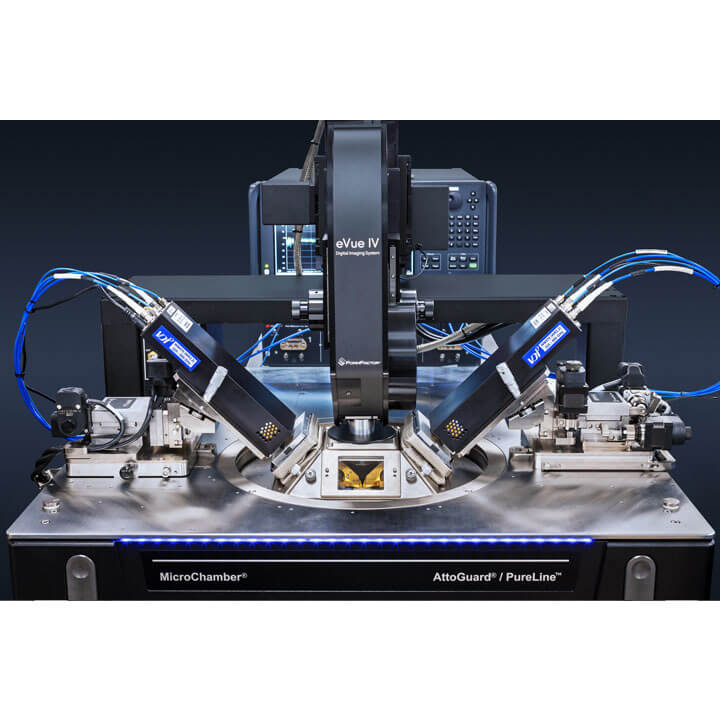 Autonomous RF Measurement Assistant with VDI extenders and T-Wave probes for up to 500 GHz.