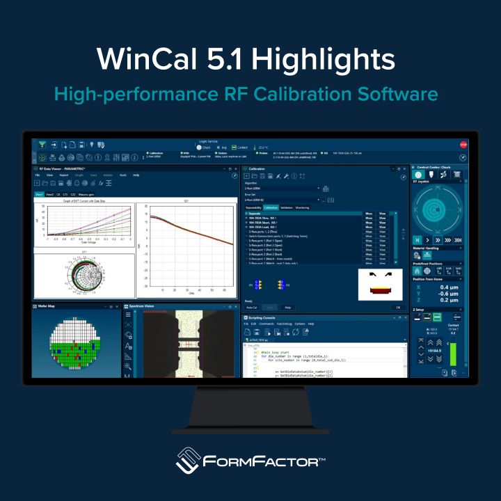 WinCal 5.1 RF Calibration and Measurement Software