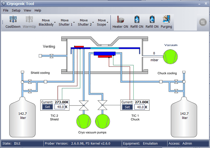 cryogenic devices velox software tool