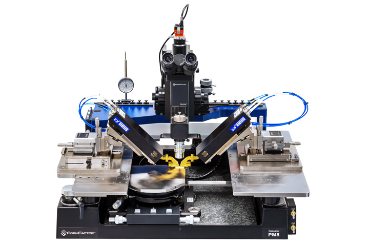 EPS200MMW with T-Wave Probes and VDI WR2.2 Extenders for Measurements up to 500 GHz