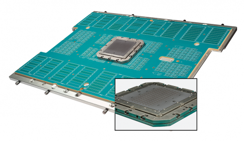 Expanding Large Area Arrays for Fine Pitch Vertical Probing