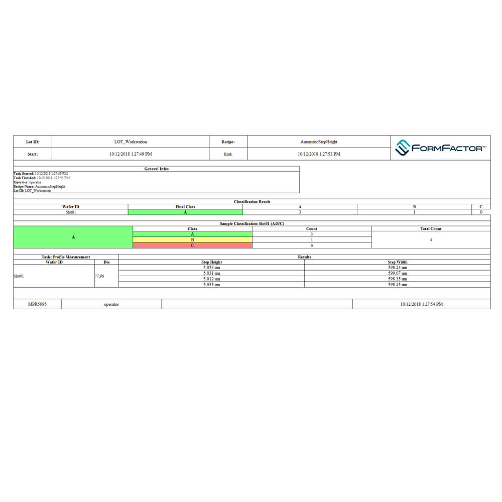 FRT Metrology - Acquire Automation XT