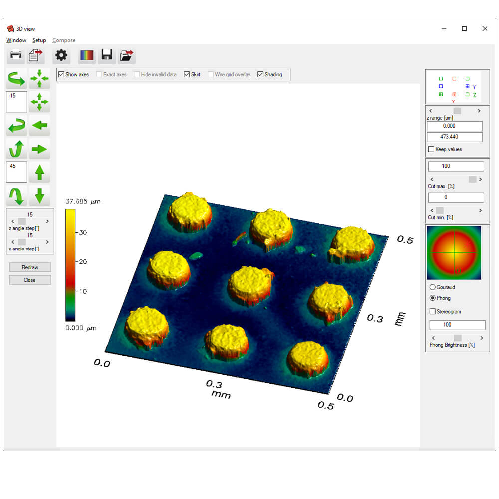 FRT Metrology Mark III Software