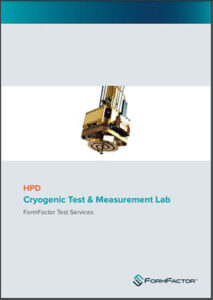 Cryogenic Test and Measurement Lab Brocure