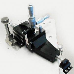 RF Positioner with Micrometer Screws