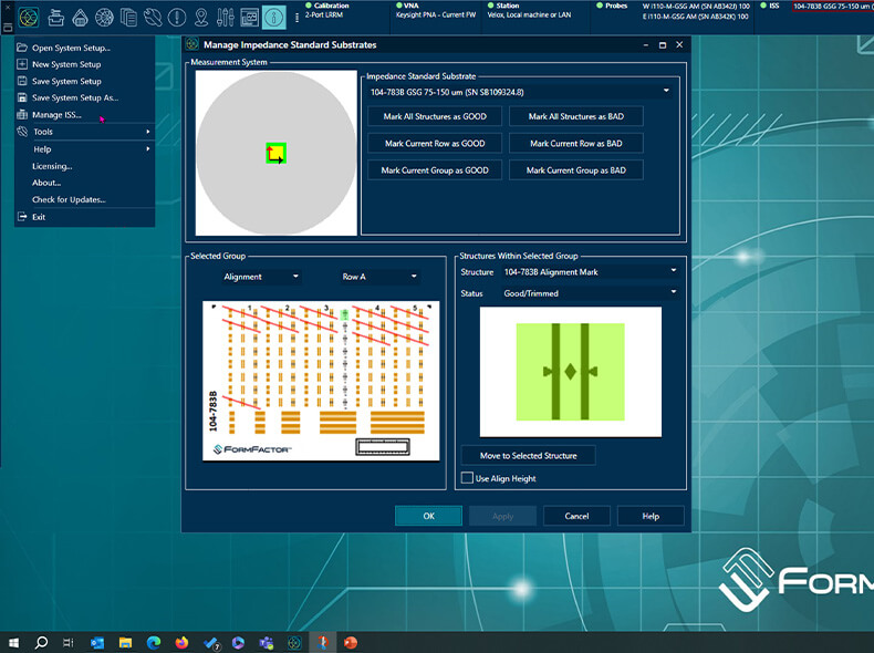 WinCal Probe Station Calibration Software